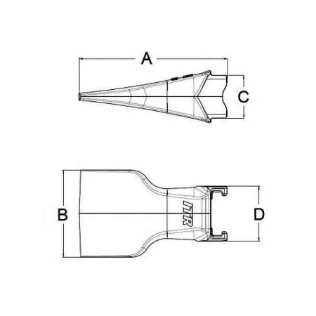 Excavator tooth ESCO V29S6F - V29S6F - 2