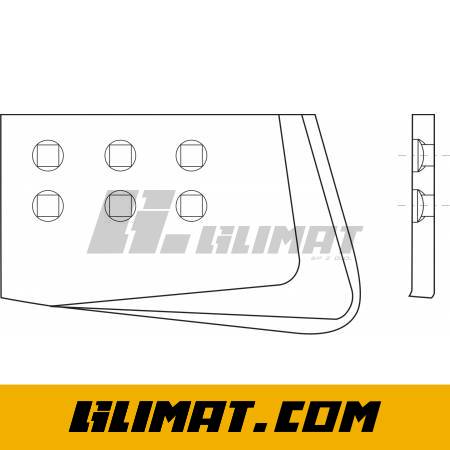 LEMIESZ CATERPILLAR D4H, D5H, D5M, D5N,  D6M, D6N, D6R