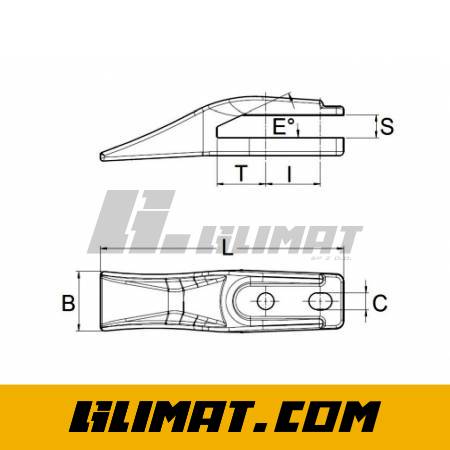 ZĄB ITR MONOBLOCK - UE190H37 - 2