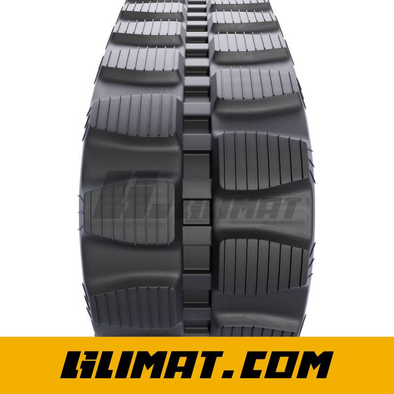 GĄSIENICA GUMOWA KOMATSU CK35 WZMOCNIONA - 450X86X56 - 1