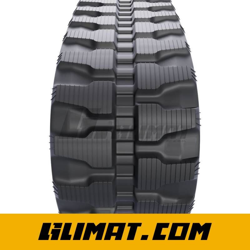 GĄSIENICA GUMOWA KUBOTA KX251 RUBBER WZMOCNIONA - 450X71X86 - 1