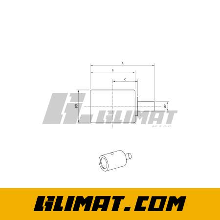 ROLKA GÓRNA KOBELCO SK40 SR UH102B0D - UH102B0D - 2