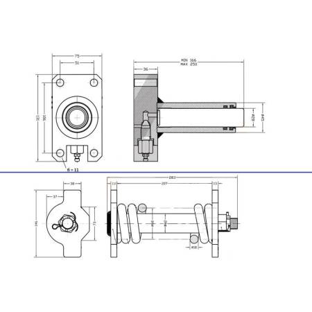 napinacz_gąsienicy_caterpillar_302