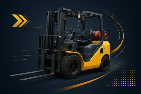 wózek widłowy LPG Komatsu